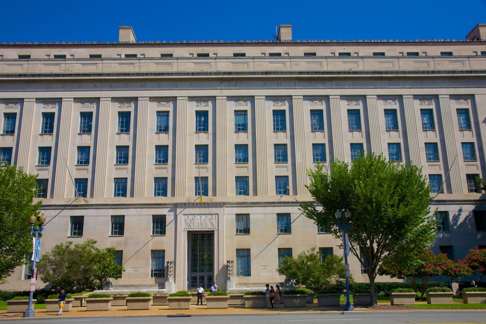 U.S. Department of Justice headquarters in Washington, D.C